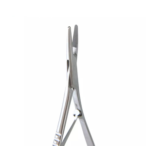 Porte-aiguilles Mathieu de qualité supérieure avec logo personnalisé, en carbure de tungstène avec revêtement en or, instrument chirurgical - Product Image 4