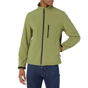 Veste de travail d'hiver softshell à fermeture éclair personnalisée pour hommes High Street New Windproof Waterproof Fleece Lined Canvas Warm Features - Product Image 6