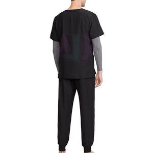 Ensemble de blouses médicales en coton confortable avec un matériau léger et écologique, durabilité fiable, coupe moderne pour les hommes, utilisation hospitalière - Product Image 2