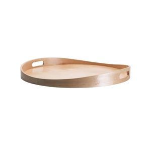 Plateau en bois fait main rectangulaire de couleur naturelle avec poignée pour la décoration de restaurant et de maison-Directement du fabricant et du fournisseur - Product Image 2