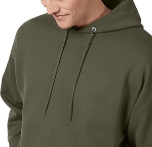 Wholesale Price OEM Service Solid Men's Hoodies 100% Cotton Best of Selling Plus Size Men's Hoodie From Bangladesh Factory - Product Image 5