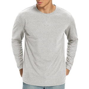 T-shirt confortable en coton Offre Spéciale Vêtements décontractés personnalisés avec conception et logo imprimés T-shirt uni pour hommes - Product Image 4