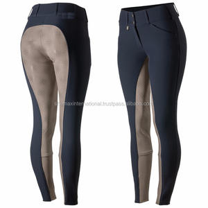 Shemax 2024 2023 de alta calidad personalizado al por mayor todos los colores todos los tamaños equipo de caballo ecuestre silicona Pantalones de mujer - Product Image 6