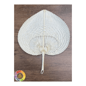 Summer Cooling Premium Quality Palm Leaf Handfan, Origine Vietnam, Prix compétitif pour les cadeaux de mariage, Couleur personnalisée. - Product Image 4