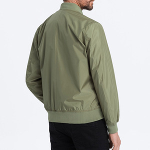 Veste bomber d'hiver élégante avec logo personnalisé, coupe-vent, grande taille, tissu d'extérieur, grande taille, vêtements de rue, veste pour homme - Product Image 5