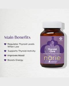 Tabletas para el Cuidado de la Tiroides con Ashwagandha, Guggul y Kachnar para el Apoyo de la Hipotiroidismo, Equilibrio de la TSH, Energía y Pérdida de Peso de Forma Natural - Product Image 5