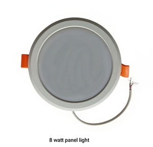 8W PVC LED Panel Light Metal elegante Diseño moderno Energía eficiente Uniforme Iluminación Uso residencial y comercial - Product Image 2