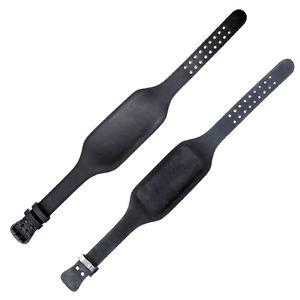 เข็มขัดยกน้ำหนักหนังแท้คุณภาพสูง ปรับได้ ระบายอากาศดี เหมาะสำหรับการฝึกยกน้ำหนัก เพาเวอร์ลิฟติ้ง และการฝึกแบบสตรองแมน - Product Image 5