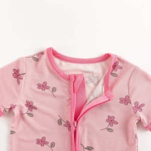 Miozing Hemen Gönderime Hazır Toptan Bambu Viskon Bebek Uyku Tulumu OEKO-TEX 2 Yönlü Fermuarlı Yazlık Yumuşak Egzama Dostu Pijama - Product Image 5