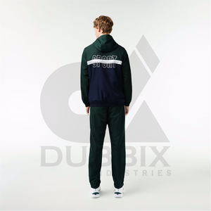 Ensemble de survêtement zippé à manches longues pour hommes pour la course à pied et le sport, survêtement nouveau style personnalisé de haute qualité pour hommes, vente en gros - Product Image 2