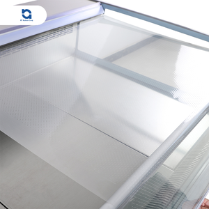 Congelador de puerta de vidrio comercial con iluminación LED, cortina de aire, vidrio de doble capa, enfriamiento rápido y sistema R290 - Product Image 6