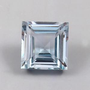 Piedra Preciosa Suelta Azul, Corte Cuadrado Facetado, para Joyería, Hecha en China - Product Image 1