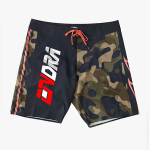 Pantalones cortos de tabla para mujer al por mayor pantalones cortos de playa transpirables de secado rápido pantalones cortos de tabla en blanco de color sólido - Product Image 1