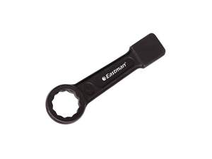 Llave de boca Eastman Cast Forge Ltd. E-2410 de acero al carbono con extremo de anillo, acabado fosfatado negro, OEM personalizable, en caja - Product Image 2