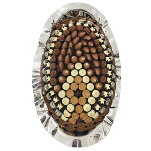 Luxurious Silver <b>Chocolate</b> Serving Tray Handmade Metal <b>Chocolate</b> Tray Dessert Display For <b>Weddings</b> Events And Party On Sale - Product Image 3