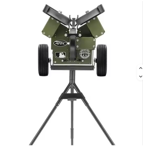 NOUVEAU Support de machine à lancer de baseball à 3 roues ATTACK – Article original en vente uniquement - Product Image 1