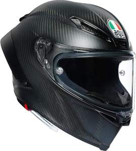 หมวกกันน็อคมอเตอร์ไซค์ AGV คุณภาพดีที่สุด คาร์บอนเงา ขนาดใหญ่ - Product Image 1