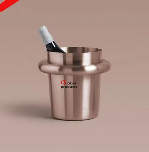 Enfriador de vino de aluminio y metal con acabado plateado más vendido, cubo de hielo para hotel, restaurante y bar - Product Image 3