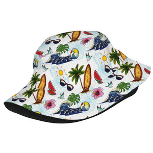 El mejor diseño de sombreros de cubo para el verano al por mayor de alta calidad logotipo personalizado bordado impreso sombrero de cubo en bajo MOQ - Product Image 5