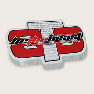 Autocollants en vinyle écologique résistant aux UV personnalisés, marque durable pour événements décoratifs et promotionnels - Product Image 5