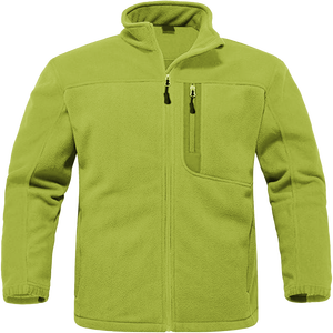 Chaqueta de Forro Polar Unisex OEM para Invierno con Cuello Alto y Logotipo Frontal, Tela Térmica y Ecológica Antipilling - Product Image 1