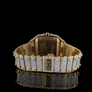 Top High Quality Fully Iced Out Branded <b>Watch</b> vvs Moissanite Diamond Hip Hop Jewelry 925 silver Material <b>Other</b> Jewelry - Product Image 4