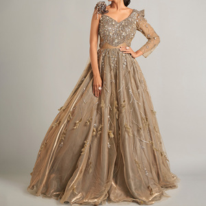 Vestidos Formales Económicos para Mujer, Vestidos de Noche para Fiesta y Cóctel, Vestido de Algodón con Abertura, Elegante y Transpirable para Invitada de Boda - Product Image 3