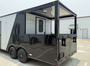 2023 Summit CargoBBQ Porche Remorque 8.5x20 Porche Concession Remorque - Product Image 5