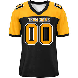 Urban Clubwear Ropa deportiva de fútbol americano Jerseys Malla de poliéster de secado rápido Impresión de sublimación transpirable Logotipo personalizado Tallas grandes - Product Image 3