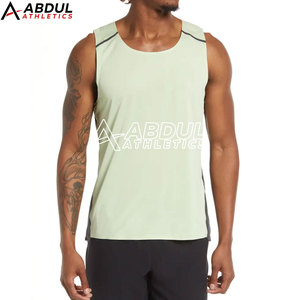Último diseño, precio al por mayor, camiseta sin mangas para hombres hecha en el mejor material, camisetas sin mangas personalizadas para hombres - Product Image 2