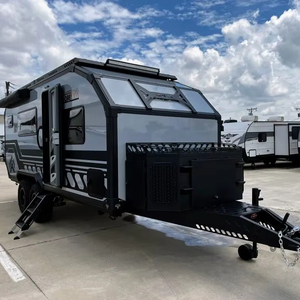 Remolque Camper para Automóvil XPLORE RV X195 para 4-6 Personas, Ajustable, NEGRO, 88x12, 9920 kg - Product Image 1