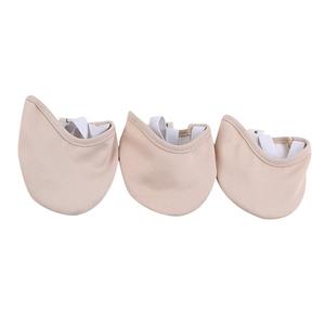 รองเท้ายิมนาสติกลีลารองเท้าครึ่งข้อยืดหยุ่นสำหรับเด็กผู้หญิงรองเท้าบัลเลต์เต้นรำหนังเด็กผู้หญิงท้อง - Product Image 2