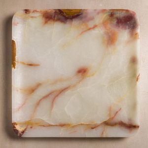 ถาดเรซินสีขาวสุดหรูที่มีดีไซน์คลาสสิกสำหรับเสิร์ฟและตกแต่งบ้านเหมาะสำหรับห้องครัวสำนักงานและห้องนั่งเล่น - Product Image 2