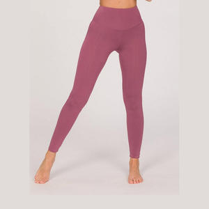 Nouveaux leggings de sport pour femmes en coton 100% personnalisés, décontractés, unis, respirants, pour l'hiver, pour la salle de sport, la remise en forme, taille adulte, leggings de yoga - Product Image 2