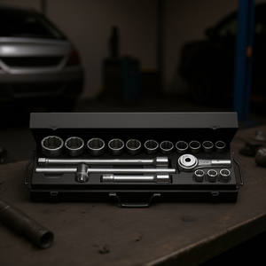 Facom 3/4'' Douilles en plastique métriques à 12 points pour automobile, boîte de 3 pièces - Product Image 3