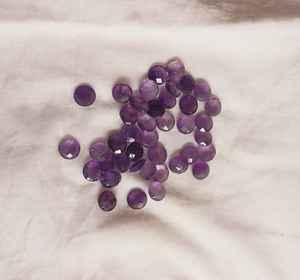 Vente en gros de pierres précieuses en vrac d'améthyste violette de taille libre pour l'utilisation de bijoux de collier - Product Image 3