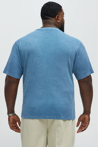 <b>Men's</b> Acid Wash Tshirts Streetwear <b>High</b> Quality 100%cotton Light weight O <b>Neck</b> Tshirts <b>for</b> <b>Men</b> Made in Pakistan - Product Image 3