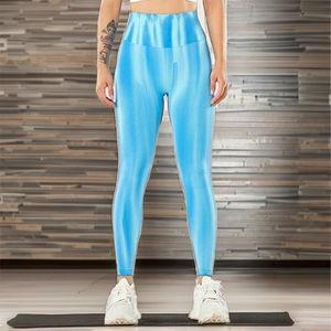 Mallas antiencogimiento para mujer Tie Dye, estilo personalizado, llegada suave, sublimación, calidad de excelencia, cintura elástica, mallas de Yoga para mujer - Product Image 1