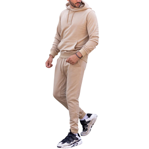 ชุดวอร์มลำลองแบบสวมหัวโพลีเอสเตอร์ชุดวอร์มสองชิ้นสำหรับวิ่งจ๊อกกิ้งชุดวอร์มสำหรับผู้ชาย - Product Image 3