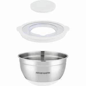 Juego de 3 Tazones para Ensalada Arthur Martin AM486, Compuesto por Herramientas de Metal, Vidrio, Silicona y Plástico - Product Image 2