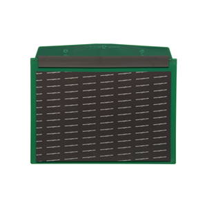 Taschina portadocumenti, magnetica, DIN A5 orizzontale, Verde, 10 pz. / Confezione.- SDVF/5110-05 - Product Image 2