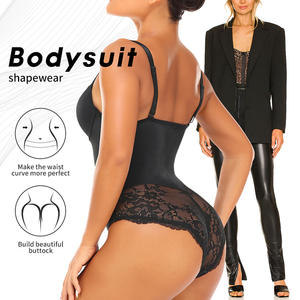 Body Moldeador de Cuerpo Completo sin Costuras para Mujer, Control de Abdomen Medio, Tejido Jersey Transpirable, Logotipo Multiposición, Envío EMS - Product Image 2
