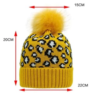 หมวกบีนนี่ไหมพรมถักหนานุ่มคุณภาพสูงสำหรับฤดูหนาว บุด้วยผ้าฟลีซฝ้าย 100% ปรับขนาดได้ หมวกสกีแบบหนา สำหรับทุกเพศ - Product Image 5