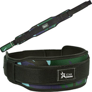 Soporte de cintura resistente de neopreno unisex, logotipo personalizable, cinturones de fitness para gimnasio, equipo de seguridad para levantamiento de pesas - Product Image 1