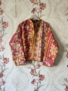 Wholesale Lot Indian Vintage Short <b>Kantha</b> <b>Jacket</b> Handmade Cotton Quilted <b>Jacket</b> Womens Wear Winter Coat - Product Image 5