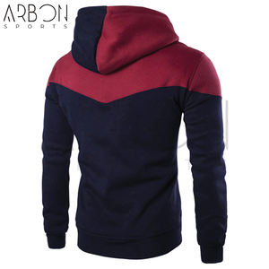 Nouveau produit simple sweats à capuche léger nouveau Design Super qualité sur mesure tenue décontracté solide pull à capuche pour hommes - Product Image 2