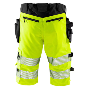 Shorts de travail haute visibilité pour hommes, pantalons cargo, shorts de sécurité, shorts de travail réfléchissants avec service OEM - Product Image 4
