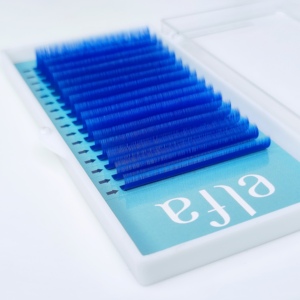 Promade Extensions de cils en éventail mixtes de 8 à 15 pouces de couleur bleue 0.10-0.15mm d'épaisseur fabriquées au Vietnam - Product Image 6