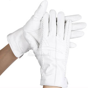 Guantes de Invierno para Hombre, de Cuero, con Pantalla Táctil, Forrados, Cálidos para Conducir al Aire Libre y Uso Casual - Product Image 4