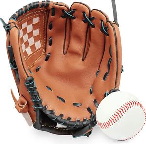 Guantes de pelota suave de entrenamiento de béisbol con logotipo personalizado de alta calidad para jóvenes adultos Unisex Catcher Position disponibles varios tamaños - Product Image 5